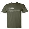 Funny t Shirts for Men Joke Noun Sarcastic Graphic Tee | Hilarious Offended Humor Quote | Premium Mens Novelty t Shirts | Classic Graphic t Shirts for Men XL Military view 1