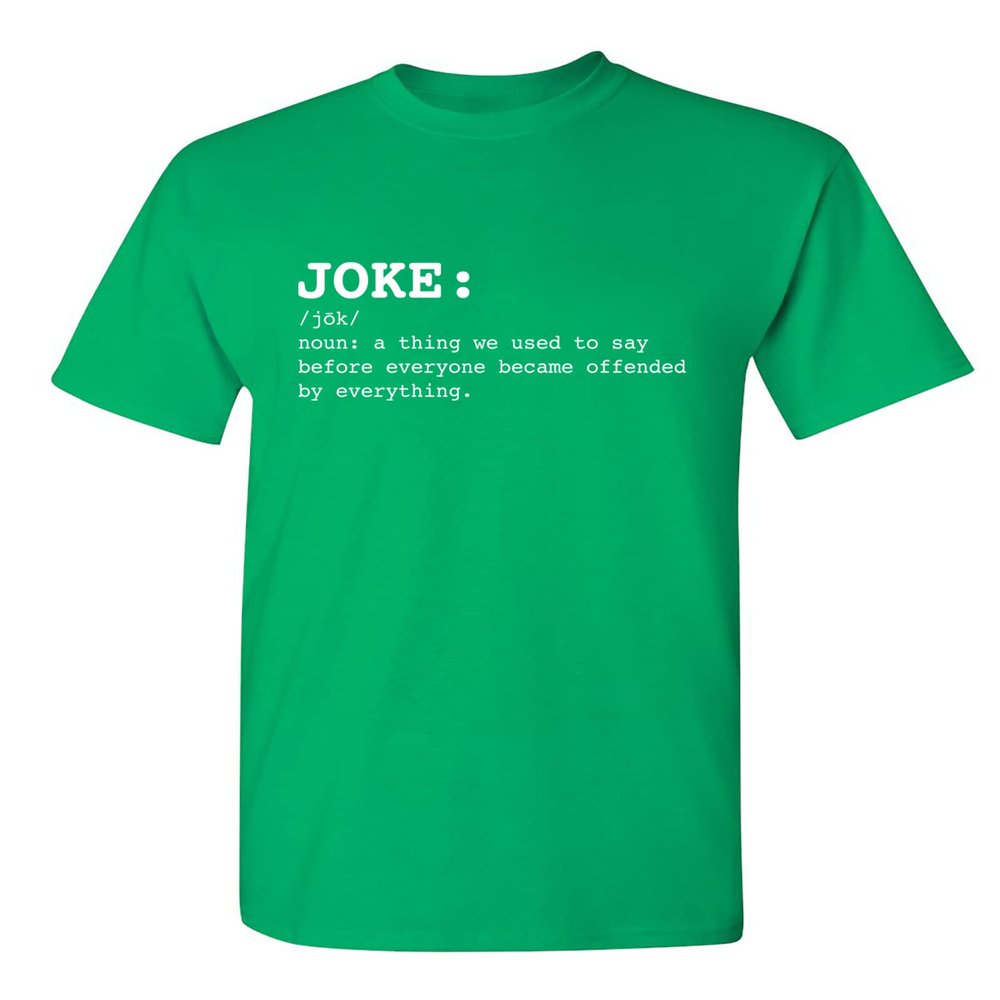 Funny t Shirts for Men Joke Noun Sarcastic Graphic Tee | Hilarious Offended Humor Quote | Premium Mens Novelty t Shirts | Classic Graphic t Shirts for Men S Irish