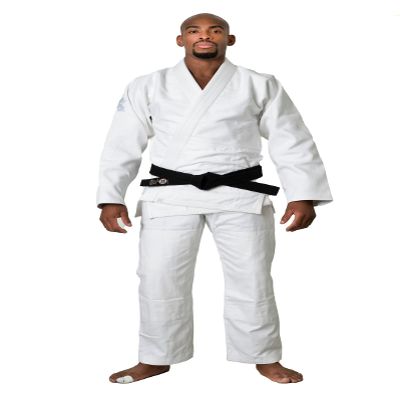 Ronin 1980 Double Weave Judo Gi & BJJ Gi Men Uniform for Training, Competition (6/A4, White)