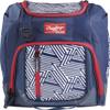 Rawlings | CHAOS Backpack Bag Series | Youth Baseball & Fastpitch Softball | Red/White/Blue view 2