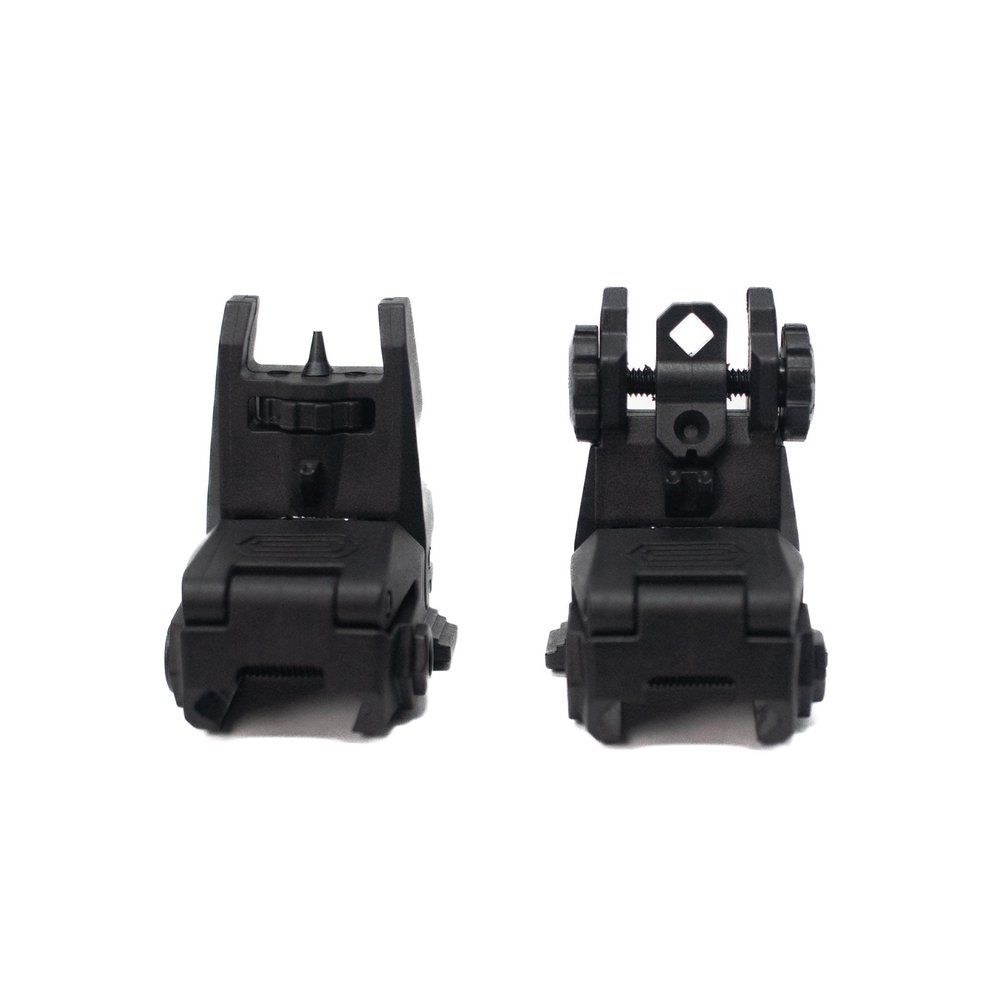 Fusion Fully Adjustable Folding Sight Set (Picatinny Mount)
