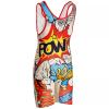 KO Sports Gear Unisex Wrestling Singlet for Adult Wrestlers - Wrestling Singlet for Men & Women - Bold Durable Uniform, Stretchy Breathable Material - Glow in the Dark Comic Book, Adult X-Large view 4