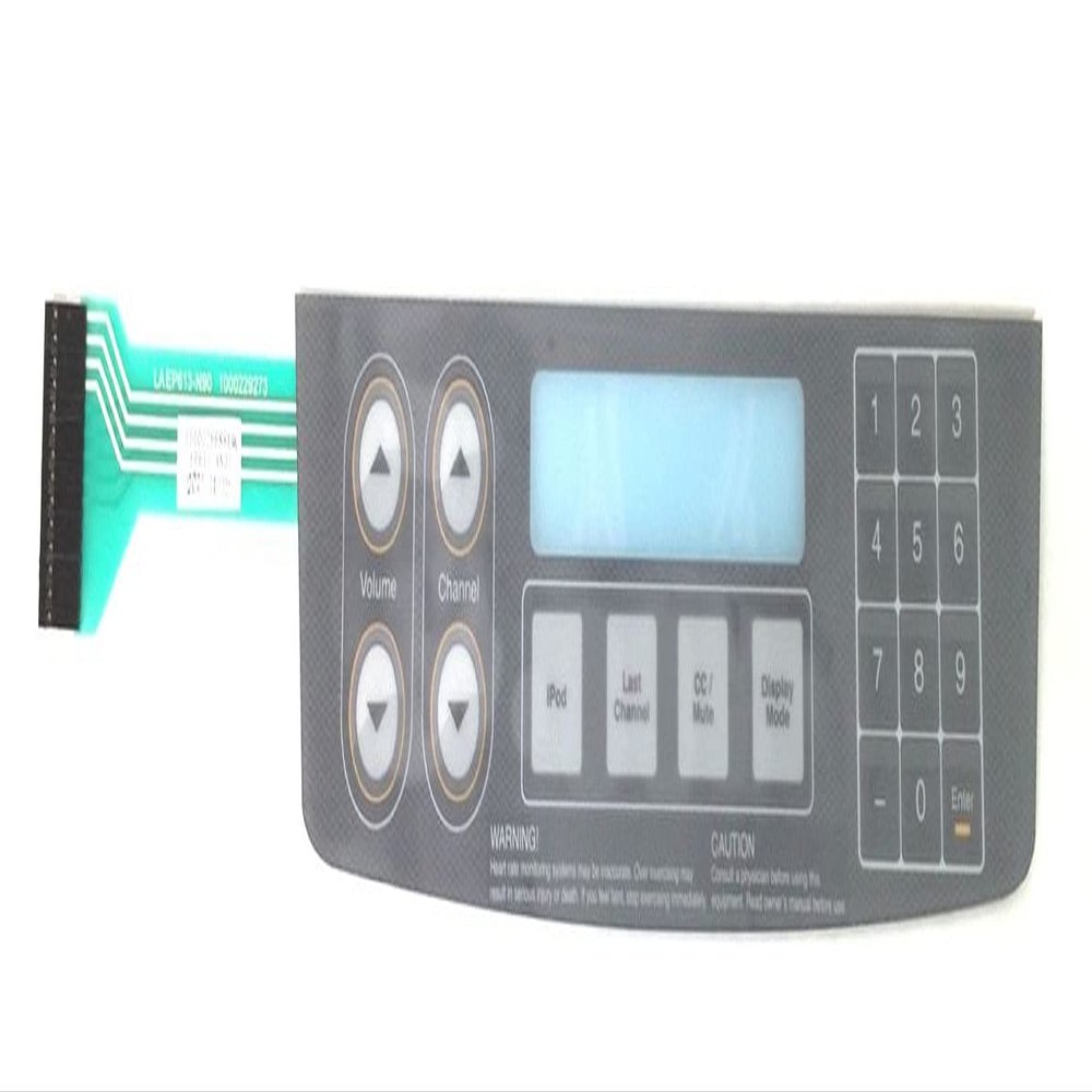English Overlay Keypad 1000226689 Works W Matrix Fitness Stationary Bike