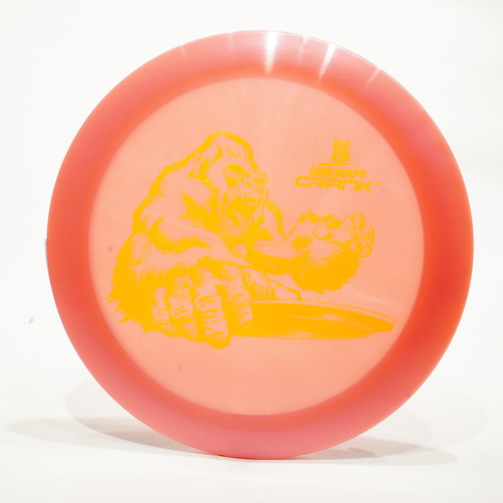 Discraft Big Z Crank Disc Golf Distance Driver, Pick Color/Weight [Stamp & Exact Color May Vary] Pink 173-174 Grams