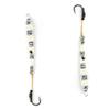 Palomar Fishing Flat Side 150g Ocean Jig Fast Vertical Deep Drop Lure | MUSTAD Hook-Owner Ring | Kevlar Assist Cord | 6-Pack | Next-Gen Graphene Paint | US Owned view 1