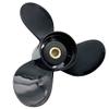 RASON-REX OEM Grade Aluminum Outboard 3 Blades Propeller 13x19P Compatible for BRP,Johnson,EVINRUDE,OMC Stern Drive Engines E-TEC 40-140HP 2 Strokes 13 Spline Tooth,RH view 1