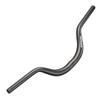Boenoea Bike Riser Handlebar 25.4/31.8mm Length 620mm Aluminum Alloy Riser Bar(50mm 90mm 120mm), Black view 1