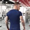 3 Pack Men's Compression Shirts Short Sleeve Workout T-Shirt Cool Dry Undershirts Baselayer Sport Cool Shirt Running Tops view 3