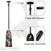 Z&J SPORT Adjustable Dragon Boat Paddle Graphic Blade IDBF Approved Carbon Fiber Paddle (SCB4) view 4