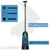 Z&J SPORT Adjustable Dragon Boat Paddle, IDBF Approved Carbon Fiber Paddle, Dragon Graphic Paddle with Adjuster for Dragon Boat Race with Adjustable T Handle (SCB6) view 3
