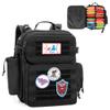 DSLEAF Cornhole Backpack, Cornhole Bag Holds 16-24 Cornhole Bags with Padded Shoulder Straps and Cushioned Lumbar for Comfort, Extra Pockets for Essentials (Patent Design) view 1