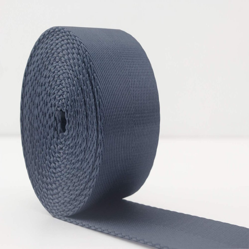 Nylon Webbing Ribbon 1 1/2 inch (38mm) Heavy Weight Blue Strap Replacement 5 Yards ZC67