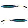 Palomar Fishing Flat Side 150g Ocean Jig Fast Vertical Deep Drop Lure | MUSTAD Hook-Owner Ring | Kevlar Assist Cord | 6-Pack | Next-Gen Graphene Paint | US Owned view 2