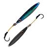 Palomar Fishing Flat Side 150g Ocean Jig Fast Vertical Deep Drop Lure | MUSTAD Hook-Owner Ring | Kevlar Assist Cord | 6-Pack | Next-Gen Graphene Paint | US Owned view 3