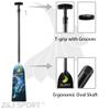 Z&J SPORT Adjustable Dragon Boat Paddle, IDBF Approved Carbon Fiber Paddle, Dragon Graphic Paddle with Adjuster for Dragon Boat Race with Adjustable T Handle (SCB5) view 4