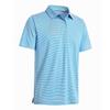 Mens Golf Shirts Moisture Wicking Dry Fit Short Sleeve Performance Sport Stripe Golf Polo Shirts for Men view 1
