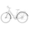 SKS Germany Unisex - Adult Basic Mudguard Set, Silver, 69 mm view 3