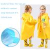youyoucool Kids Rain Poncho Cartoon Raincoat Jacket Lightweight Schoolbag Waterproof Hoodie Rain Coat Toddler Baby Boys Girls Rain Cape view 2