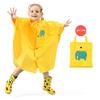 youyoucool Kids Rain Poncho Cartoon Raincoat Jacket Lightweight Schoolbag Waterproof Hoodie Rain Coat Toddler Baby Boys Girls Rain Cape view 3