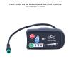 Electric Bike Meter Display, LED880 Display, 36V 48V Electric Meter, Electric Bike Accessories, Digital Dashboard for Electric Bikes Modifications, Upgrades, and Daily Rides view 3