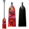 Z&J SPORT Adjustable Dragon Boat Paddle Graphic Blade IDBF Approved Carbon Fiber Paddle (SCB9) view 1