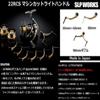  Daiwa SLP Works 22RCS Machine Cut Light Handle 1.8 inches (45 mm) view 2