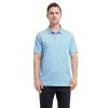 Mens Golf Shirts Moisture Wicking Dry Fit Short Sleeve Performance Sport Stripe Golf Polo Shirts for Men view 2