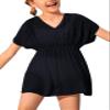 Fommykin Girls Swimwear Cover Ups Kids Beach Bathing Suit Coverups Cute Sweet Bikini Swimsuit Tunic Dress view 1