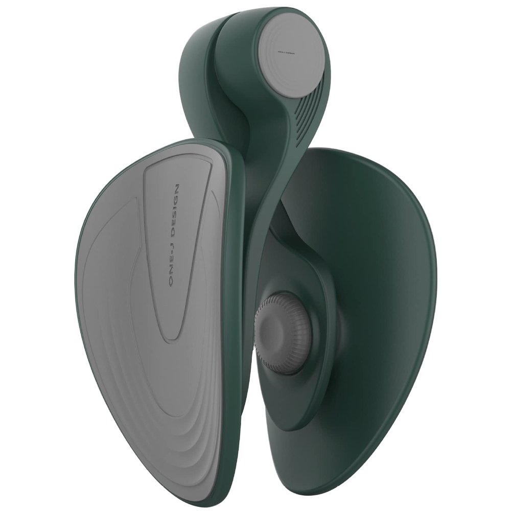 CHENGNAN Thigh Master Hip Trainer Inner Thigh Exercise Equipment, Pelvic Floor Trainer for Postpartum Rehabilitation Correction Beautiful Buttocks-DarkGreen