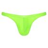 Fldy Mens Underwear Panties Shiny Micro Back Briefs Jockstrap Seamless Swim Thongs Boxer Shorts Fluorescent Green A Medium view 1