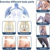 CHENGNAN Thigh Master Hip Trainer Inner Thigh Exercise Equipment, Pelvic Floor Trainer for Postpartum Rehabilitation Correction Beautiful Buttocks-Pink view 2