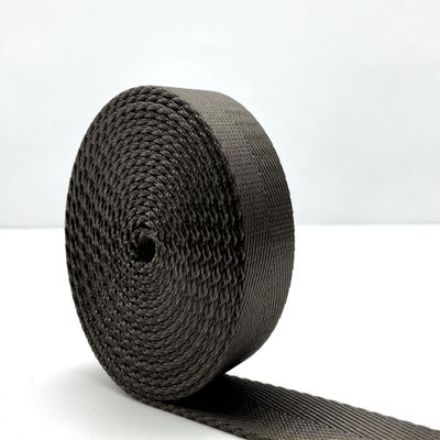 Nylon Webbing Ribbon 1 inch (25mm) Heavy Weight Brown Strap Replacement 5 Yards ZE41