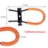 SOPOGER Archery Bow Wrist Sling Adjustable Hunting Wrist Strap Braided for Compound Bow Target Shooting Accessories (Orange) view 2