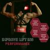 Beast Power Gear Weight Lifting Belt - 4 Genuine Leather For Lower Back Support Bodybuilding Squat Deadlift Cross Strength Training Weightlifting Gym Belt For Men Women (Pink, X-Large 38"-43") view 3