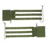 Aekvinks Tactical MOLLE Vest Quick Release Cummerbund Buckle Skeletal Mesh Cummerbund Mounting Strap Side Belt for JPC XPC AVS NCPC CPC 6094 419 420 Vest(Green Set) view 1