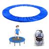 Trampoline Spring Cover 40 Inch Replacement Safety Pad for Mini Trampoline 3 Layer Protect Tear-Resistant Oxford Cloth Anti-Vibration Easy to Install Replacement for Home, Gym (Blue) view 1