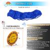 Trampoline Spring Cover 40 Inch Replacement Safety Pad for Mini Trampoline 3 Layer Protect Tear-Resistant Oxford Cloth Anti-Vibration Easy to Install Replacement for Home, Gym (Blue) view 2