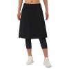 ANIVIVO Women Long Knee Length Skirted Leggings,Leggings with Skirts High Waist(Black,M) view 4