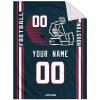 ANTKING Houston Throw Blanket Custom Any Name and Number for Men Women Youth Gifts view 1