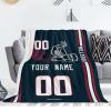 ANTKING Houston Throw Blanket Custom Any Name and Number for Men Women Youth Gifts view 2