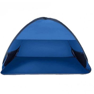 TOSSPER Tent Beach Shelter Small Portable Shade Canopy with Mobile Phone Stand for Beach Outdoors Sleep, Beach Tent for Dog Cat Small Pet
