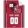 ANTKING Atlanta Throw Blanket Custom Any Name and Number for Men Women Youth Gifts