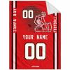 ANTKING Tampa Throw Blanket Custom Any Name and Number for Men Women Youth Gifts view 1