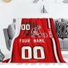 ANTKING Tampa Throw Blanket Custom Any Name and Number for Men Women Youth Gifts view 2