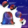 Lothee 30 Pack Galaxy Drawstring Bags, Space Party Favors Bulk Goodie Bags view 3