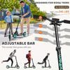 WAYPLUS Aquas Kick Scooter for Kids, Teens & Adults - Foldable, Lightweight, 8-Inch Non-Slip Deck, ABEC9 Bearings, Adjustable Height, Lifetime Service view 3