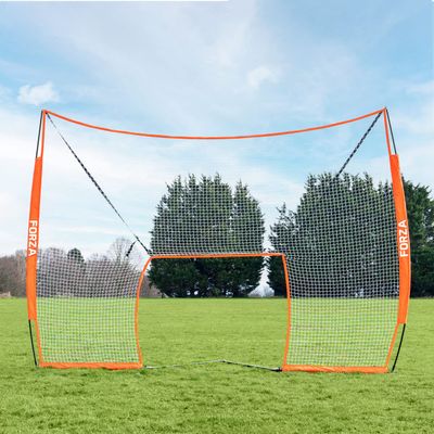 FORZA Pop-Up Lacrosse Backstop - Lacrosse Net for Training | Lacrosse Net Backstop | Lacrosse Equipment | Ball Rebounder | Lacrosse Training Equipment (Lacrosse Backstop Only)
