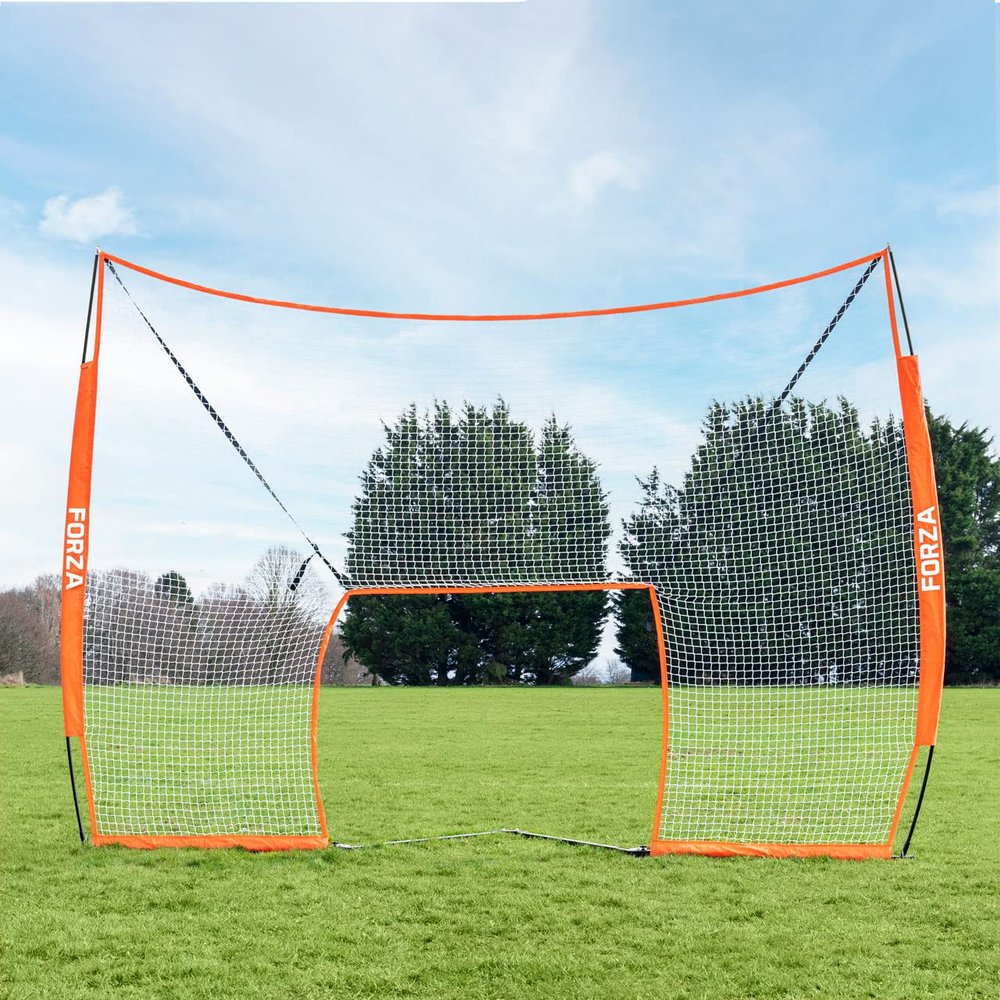 FORZA Pop-Up Lacrosse Backstop - Lacrosse Net for Training | Lacrosse Net Backstop | Lacrosse Equipment | Ball Rebounder | Lacrosse Training Equipment (Lacrosse Backstop Only)