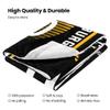 ANTKING Pittsburgh Throw Blanket Custom Any Name and Number for Men Women Youth Gifts view 3
