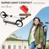 WAYPLUS Kick Scooter for Ages 6+,Kid, Teens & Adults. Max Load 240 LBS. Foldable, Lightweight, 8IN Big Wheels for Kids, Teen and Adults, 4 Adjustable Levels. Bearing ABEC9 view 3